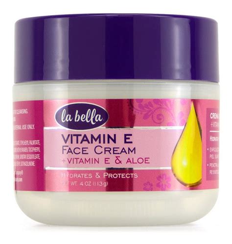 La Bella Crema Facial Vitamina E Con Aloe 113gr 4oz Mercadolibre