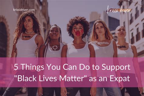 5 things you can do to support black lives matter as an expat