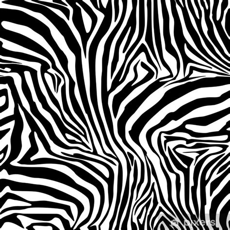 Poster Zebra Stripes Background Pattern A Seamless Pattern Pixershk