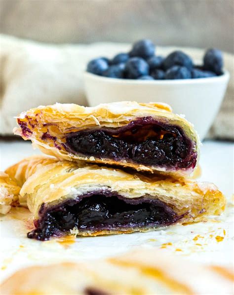Blueberry Turnovers Recipe - Knead Some Sweets