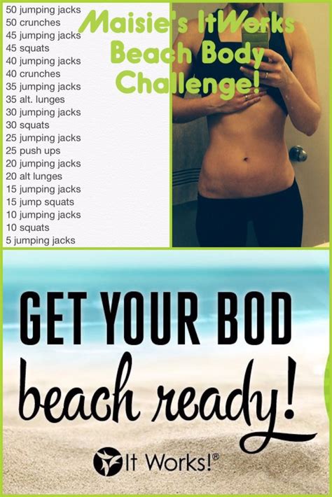 Get Your Bod Back Beach Body Challenge Stay Fit Workout Plan