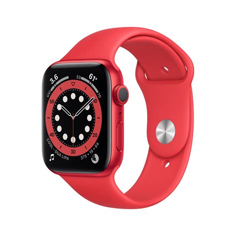 【させて】 Apple Watch Apple Watch Series 6gps Red 40mmの バーをつけ