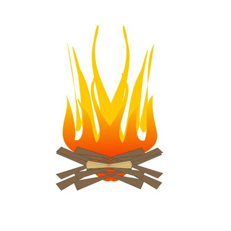 Fireplace Fire Clip Art Drawing Free Image Download