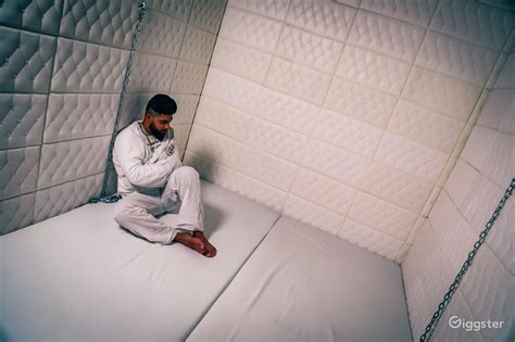 Padded White Room Asylum Video Production Set Rent This Location