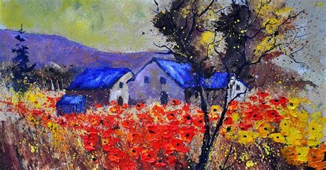 Oil Paintings And Watercolors By Pol Ledent