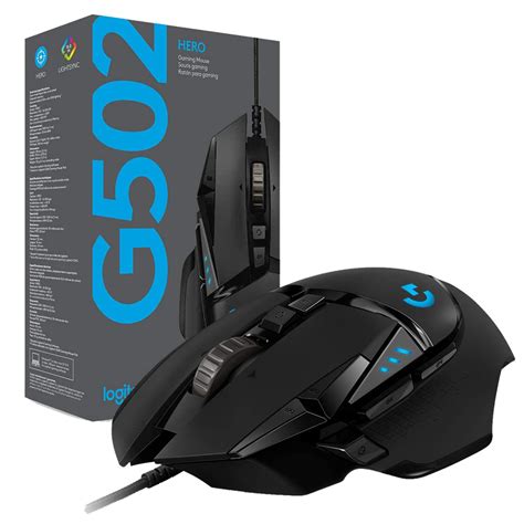 Logitech G502 Hero High Performance Gaming Mouse Abr Al Sharq Electronic