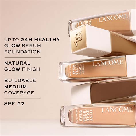 Lancôme Teint Idole Ultra Wear Care And Glow Foundation With Hyaluronic