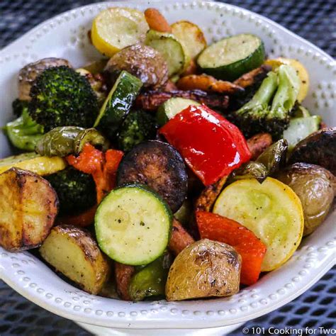 Grilled Mixed Vegetables 101 Cooking For Two