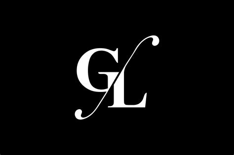 Gl Monogram Logo Design By Vectorseller