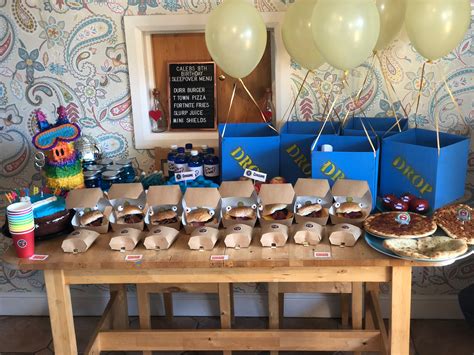 Dmight mega birthday party decorations,video game party supplies,172pcs gaming theme party favors, include flatware set,plates,table cover, cake toppers, balloons, button pins, chocolate stickers and bottle labels. I made a Fortnite Party Plus Source Files | ResetEra