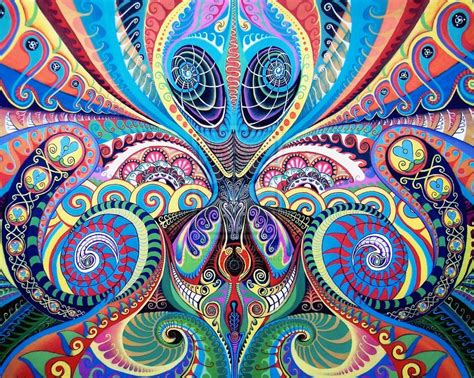 Color Psychedelic Trippy Art Dopepicz