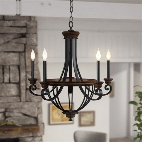 Nanteuil 5 Light Empire Chandelier Candle Style Chandelier
