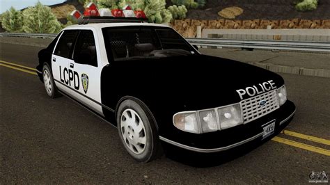 Police Car Hd For Gta San Andreas