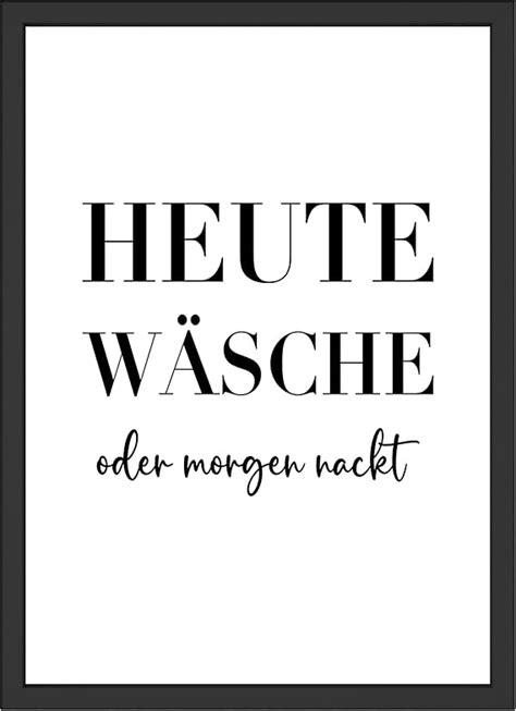 Amazon De Heute W Sche Oder Morgen Nackt Lustiger Spruch Bild