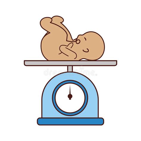 Weighing Baby Stock Illustrations 220 Weighing Baby Stock