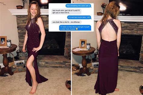 Teen Who Dumped Slut Shaming Boyfriend Reveals Prom Dress He Said