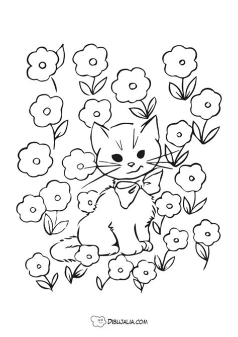 Descubre El Gato Dibujalia Dibujos Para Colorear Clou Vrogue Co