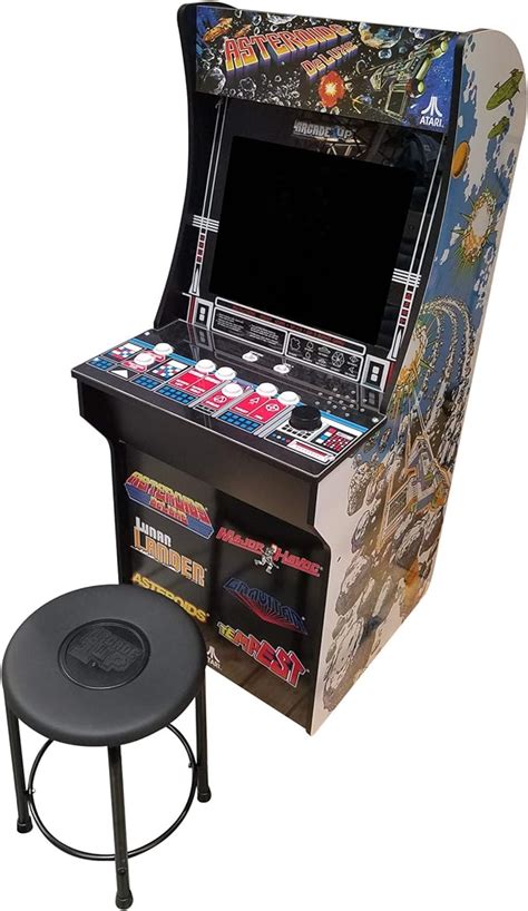 Creative Arcades 6 In 1 Atari Cabinet Arcade 1up Machine