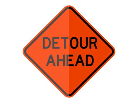 240 Detour Road Sign Stock Photos Pictures And Royalty Free Images Istock