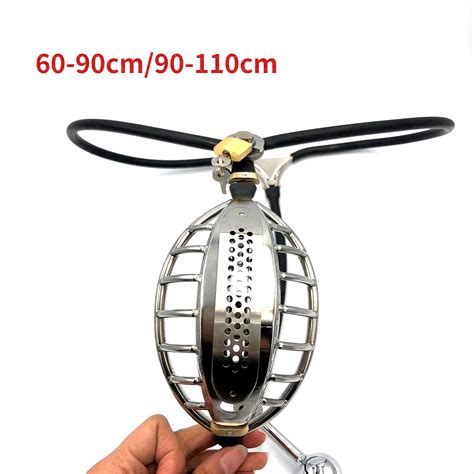 stainless steel male chastity belt anti cheating penis bondage adult game cock ring sex toys for