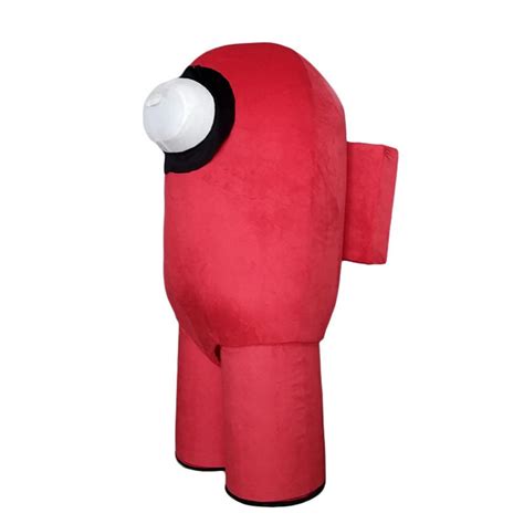 New Among Us Red Character Red Mascot Costume Cosplay Costume Etsy
