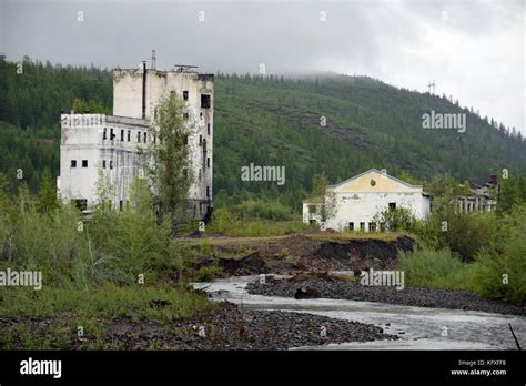 The Ghost Town Of Kadykchan In The Kolyma Region North East Siberia