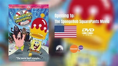 Opening To The Spongebob Squarepants Movie 2005 Us Dvd Youtube