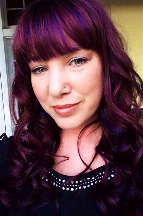 Pin By Melissa Compton On Hair Purple Hair Hair Color Purple Auburn Hair