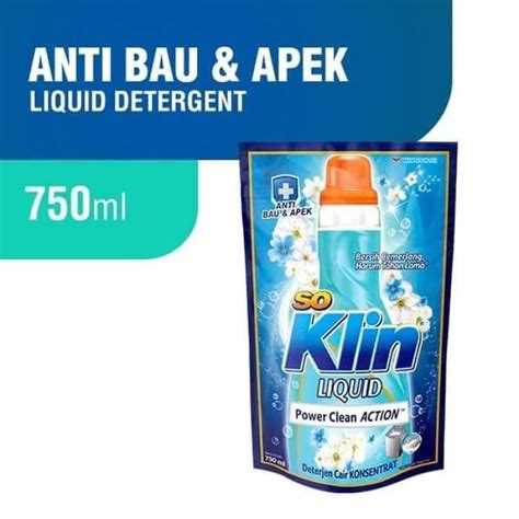 Jual Soklin Liquid Detergent Pouch Kemasan Sedang Di Seller Barudak