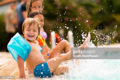 Baby Pool Splashing Photos And Premium High Res Pictures Getty Images