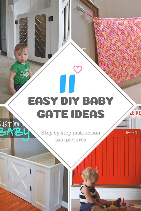 Here's how to make a fabric baby gate for the bottom of stairs or between doorways. 20 DIY Baby Gate Ideas: Fabric Pallet, and Wood Frame ...