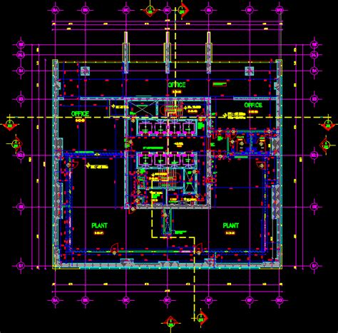 Office Of Plan Dwg Block For Autocad Designs Cad