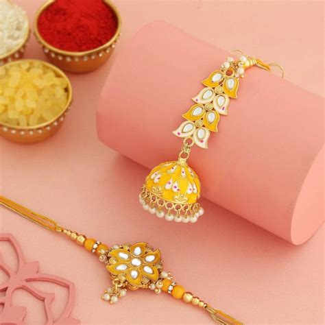 Pure Like Your Bond Kundan Meena Bhai Bhabhi Rakhis Tsend Rakhi