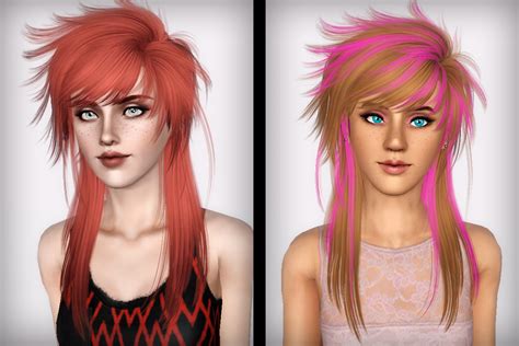 Newsea`s Holic Hairstyle Retextured By Forever And Always Sims 3 Hairs