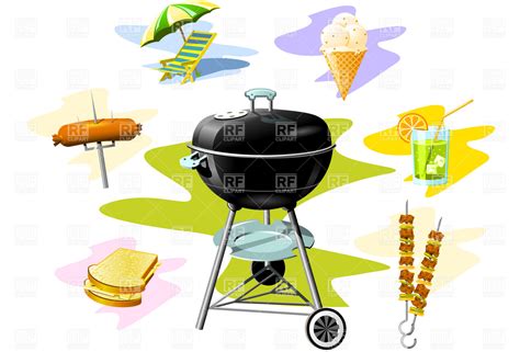 Bbq Grill Vector At Getdrawings Free Download