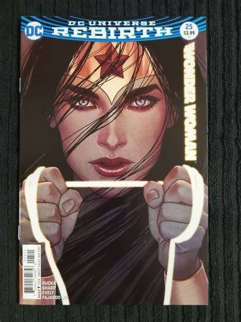 Wonder Woman 25 Jenny Frison Variant Cover 2017 Comic Books Modern Age Dc Comics Wonder
