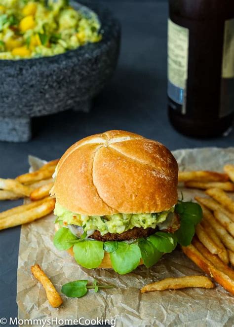 Mango Guacamole Turkey Burger Mommy S Home Cooking