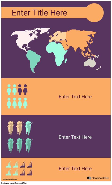 World Infographic Template Storyboard By Infographic Templates