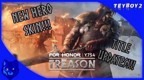 For Honor Y7s4 Dev Stream Part 1 Title Updates And New Viking Hero
