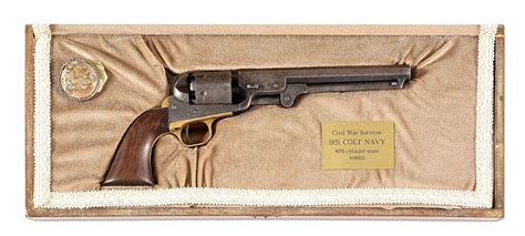 Lot Detail A Colt Model 1851 Navy Percussion Revolver