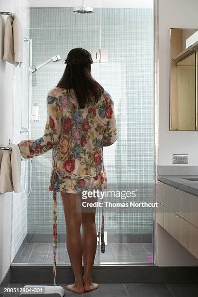 Woman Showering Full Body Photos And Premium High Res Pictures Getty