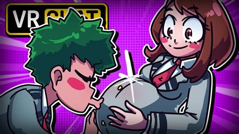 Deku And Uraraka Have A Baby In Vrchat Vrchat Funny Moments