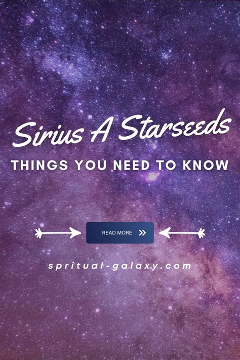 Are You A Sirius A Starseed Here Are Some Things You Should Know
