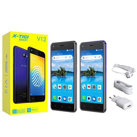 X Tigi V12 Smartphone 50 8go 1go Ram 5mp 3g Empreinte