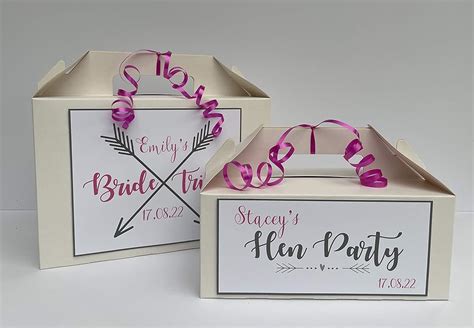 Personalised Hen Party T Box Hen Night Bride Tribe Uk