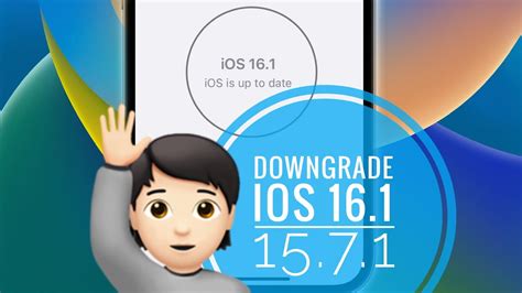 Downgrade Ios 162 To 15 Still Possible Ios 1612 And1611 Youtube