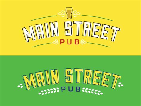 Main Street Pub Logo Pub Logo Main Street Pub