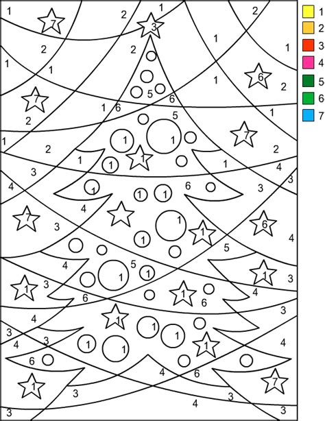 So print the pictures you like the most, invite your friends and family, and celebrate christmas time in a new way. Nicole's Free Coloring Pages: CHRISTMAS * Color by Number