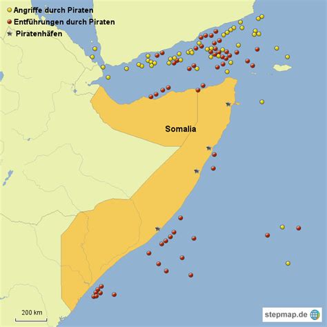 Lonely planet's guide to somalia. Piraterie vor der Küste Somalias von Roehni - Landkarte ...