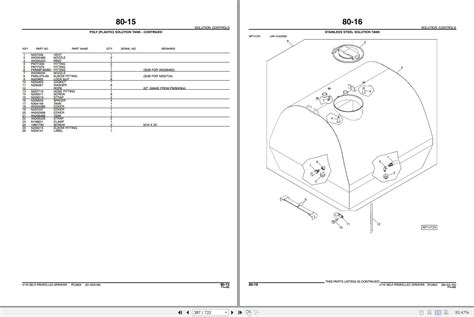 John Deere 4710 Self Propelled Sprayer Parts Catalog Pc2829 2006